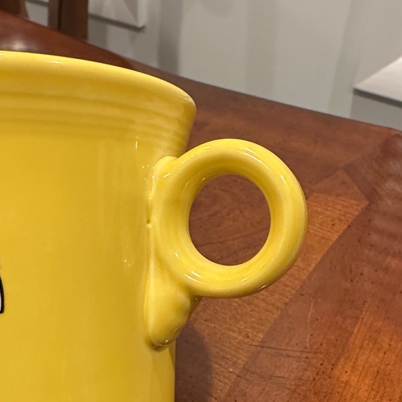 Fiesta Yellow Mug with Thanksgiving Design - Picture 4 of 6
